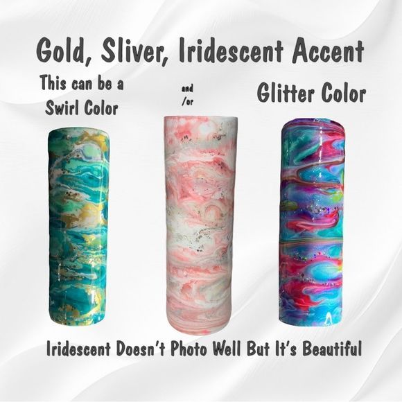 We Design Together Custom Epoxy Tumbler With Name or Saying - Picture 5 of 13